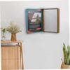 A4 Metal Wall Mounted Document Holder with Transparent Display Board 5 Removable Panels Folder Design Made in China