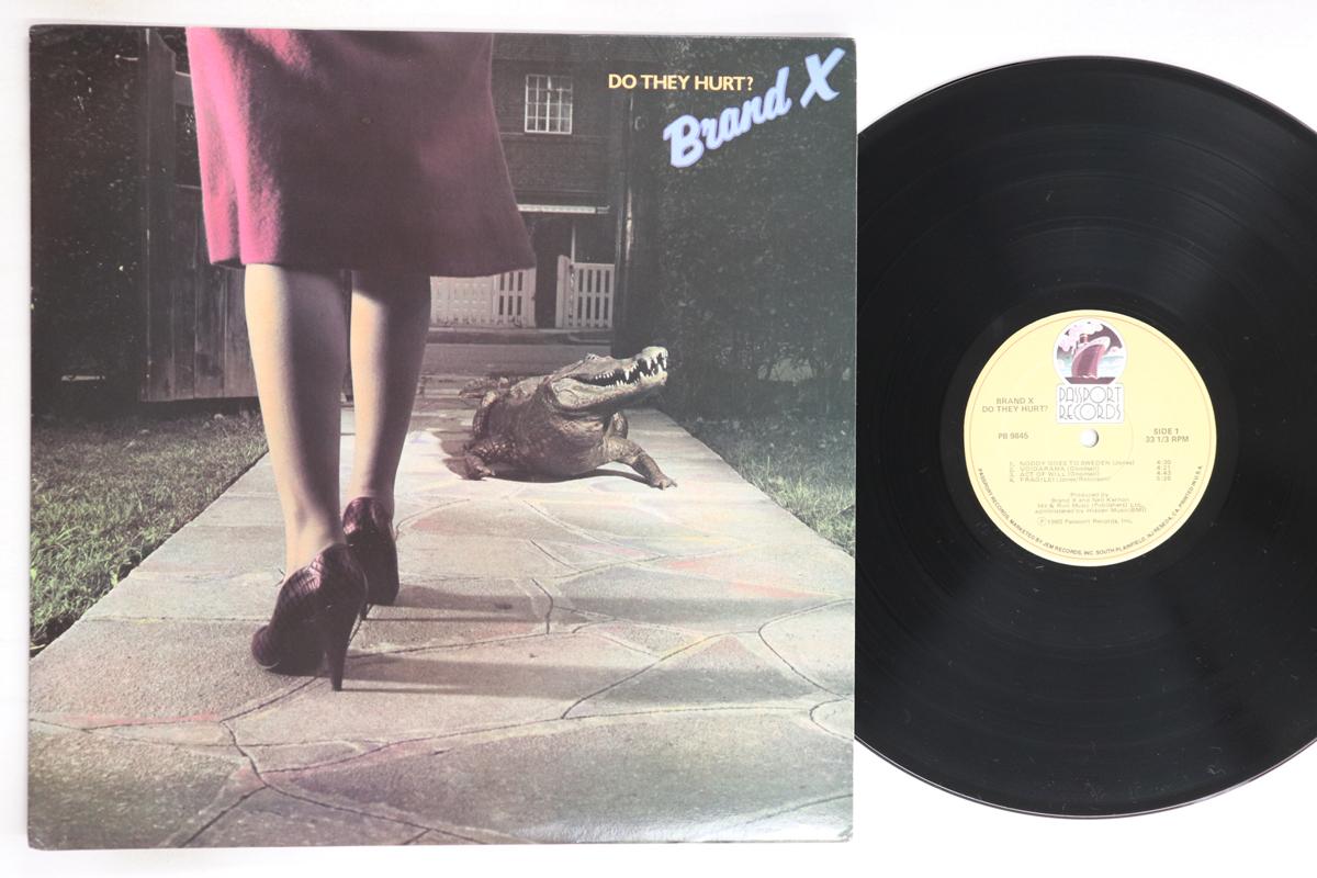 

LP-пластинка BRAND X - Больно ли им PB9845 ПАСПОРТ 1980 США Рок Б/У