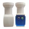 Local oscillator frequency 9750 10600 LNB satellite Ku-band feedhorn DVB-S2 S2X downconverter 1 output 2 outputs 4 outputs quatt