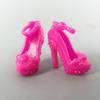 5pair/lot Mix Color Random High Heels Sandals Boots Doll Shoes for Barbie Shoes for 1/6 BJD Dolls 11.5" Accessories Girl Kid Toy
