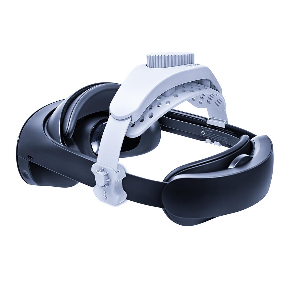 Adjustable Head Strap Comfort VR Replacement Head Strap Universal Reduce Head Pressure for Meta Quest 3/2/Pro/Pico4 VR Headset