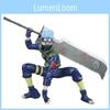 Naruto Kakashi PVC Figur Modell Mit Großem Schwert Für Sammler Display Und Schreibtisch Dekoration