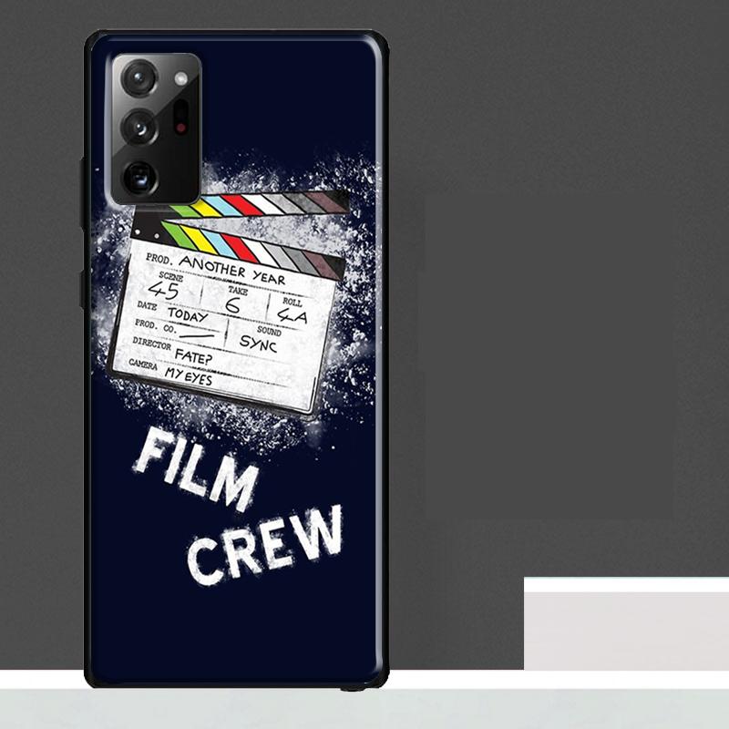 Film Clapperboard Case For Samsung Galaxy S25 S24 S23 Ultra S9 S10 S20 S21 S22 Plus S23 FE S25 FE Phone Cover