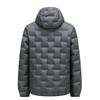 Mens Lightweight Hooded Down Jacket Winter Short Puffer Coat Warm Casual Outerwear In Black Green Gray