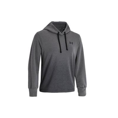 Under Armour Einfarbiger Baumwoll-Trainings-Hoodie Damen Hoodies Grau 1370978-010