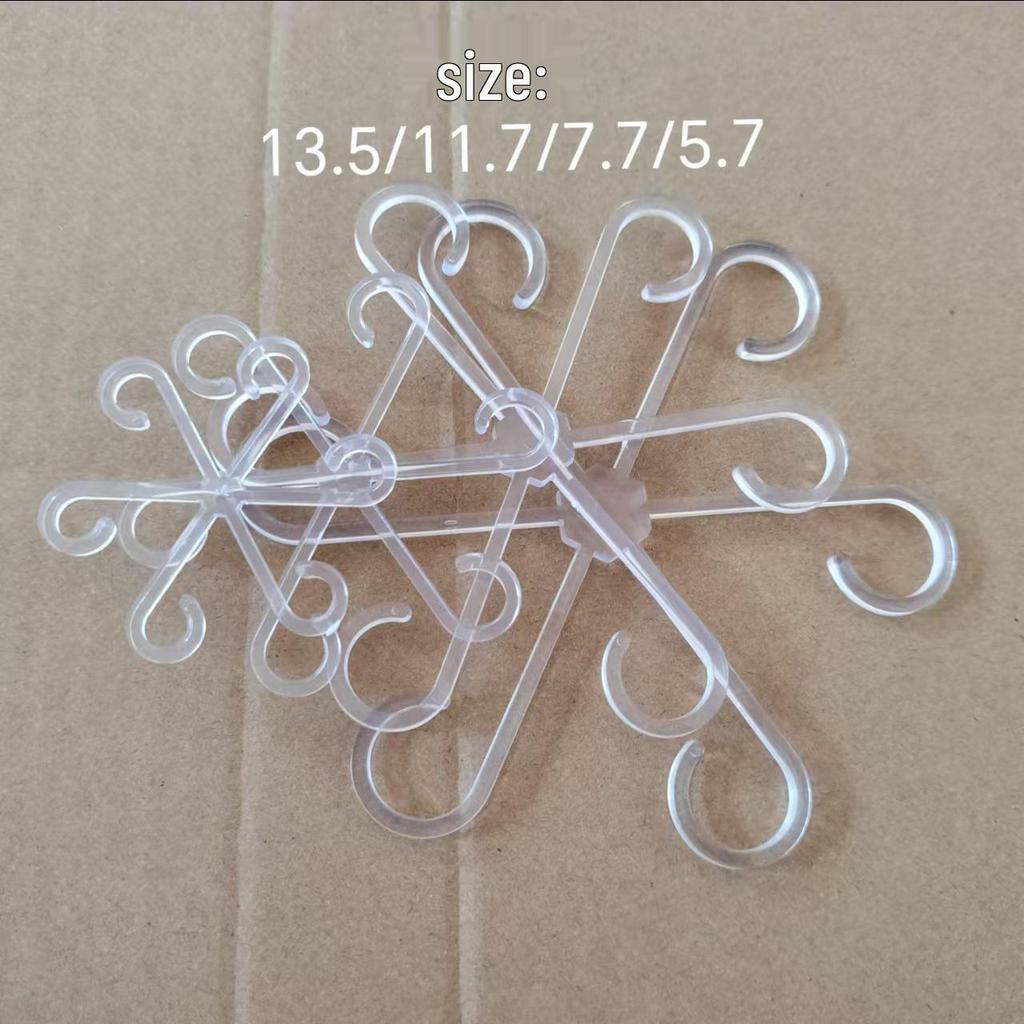 Plant Support Clips: Anti-Lodging Stem Organizer and Decor Tie