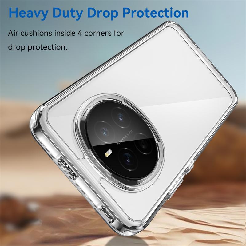 For Honor Magic 7 Pro Case Cover Honor Magic 7 Pro Capas New Bumper Shockproof Transparent Clear Fundas Huawei Honor Magic 7 Pro