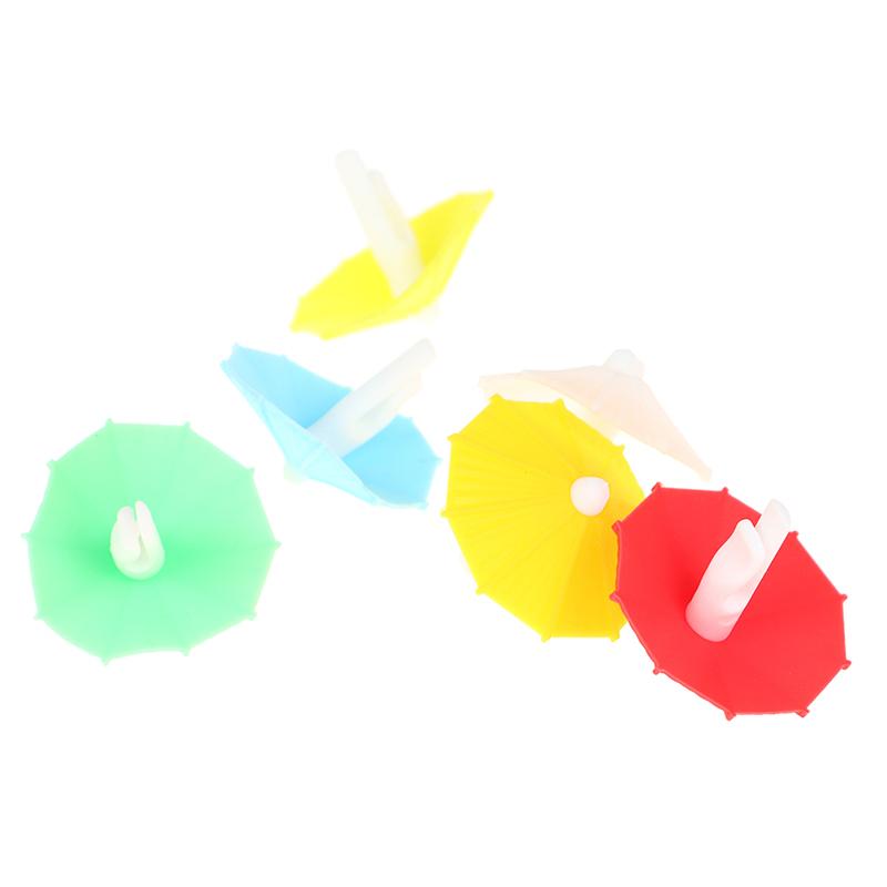 6/12pcs Wine Glass Marker Wine Charms Glasses Identifier Marker Cups Glasses Markers Silicone Glass Tongue Shape Glasses Tags