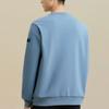 Anta Training Series Letter Round Neck Pullover Fleece Long Sleeve Sweatshirt Men Sweatshirt Ancient-Wall-Gray 152347710-2