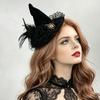 Skull Spider Witch Hat Hair Clip Gothic Style Witch Hairpins Halloween Hair Clip  Costume Party