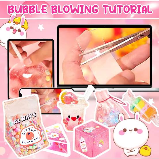 Make Your Own Nano Tape Bubble Kit, Squishy Maker Making Kit, Nano Tape Bubbles