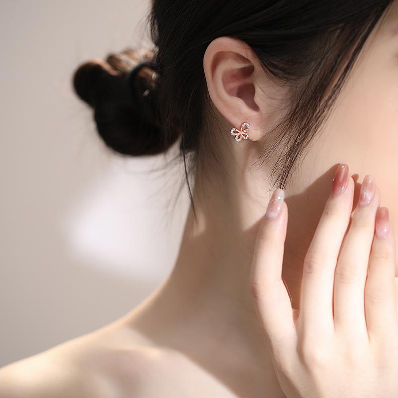 Tancise 925 Sterling Silber Zirkon Ohrringe Tropfen Ohrringe für Frauen Hochzeit Party Geschenke