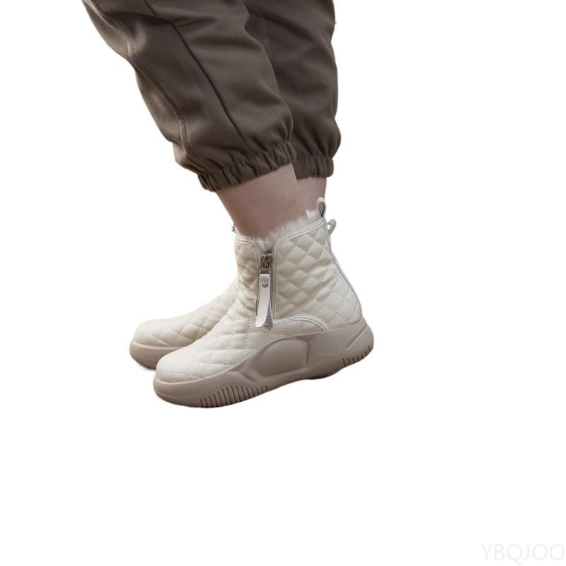 Cotton Shoes for Women In Winter Thickened Warm New Thick Soled Snow Boots Casual Anti Slip Wear-resistant Women's Shoes