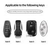 Étui Porte-Clé Télécommande Voiture Coque Housse Sac pour BYD Song Plus Atto 3 Han EV Tang DM Qin Seal Dolphin Accessoires Porte-Clés