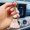 Creative Badminton Whistle Keychain: Small Sports Gift & Student Ornament