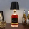 Wireless Wine Bottle Lamp Type-C Charging Touch Control Wine Bottle Light Dimming LED Table Lamp Bar Cafe Atmosphere Night Light