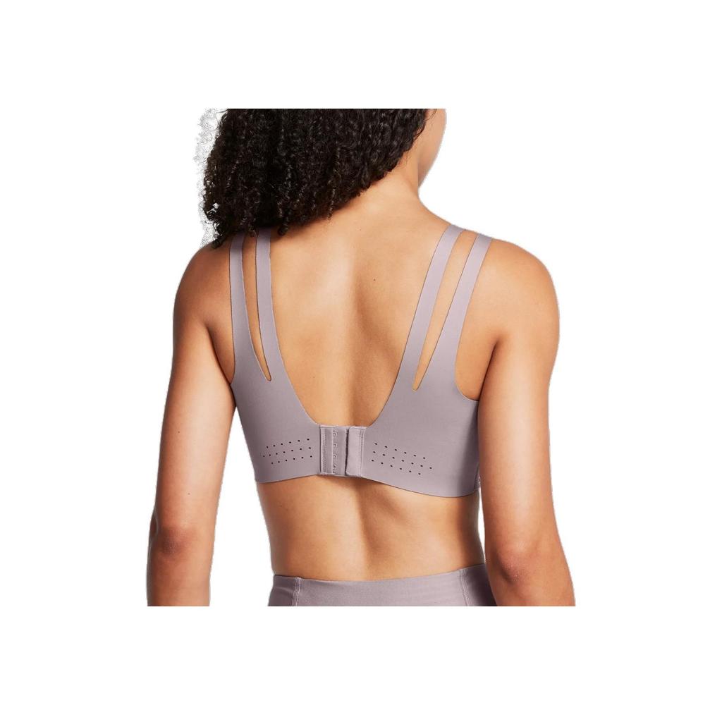 Under Armour Vanish Elite Solid Comfortable Versatile Sports Bra Women Underwear Fatigue-Gray 1386427-015