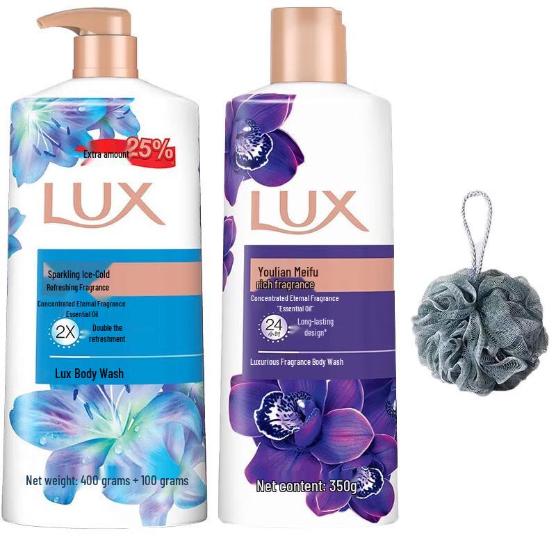 LUX Refreshing Icy Cool Body Wash Set