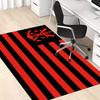 Flamengo Football Club Flag Print Area Rug Non‑Slip Floor Mat Home Living Room Decor