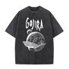 Prané Vintage Kovové Rocková Kapela Gojira Tričko Z Marsu Na Sirius Trička Pánské Dámské Gotické Punkové Oversized Trička Streetwear