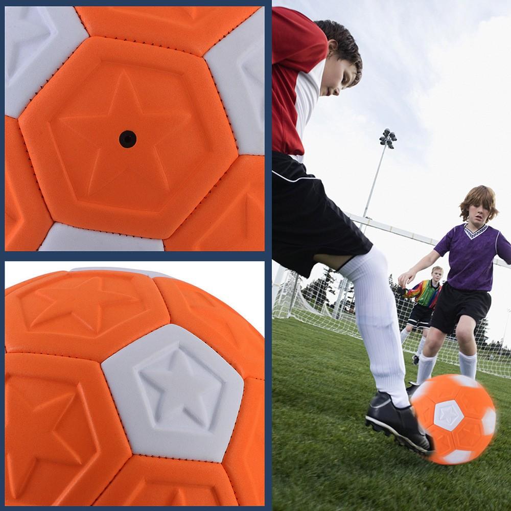 Curve Ball For Kids Rubber  Curve Soccer Ball Swerve Ball With  Hole  Soccer Ball Dribble Up Soccer Ball For Outdoor Gift For Kids