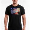 Belmar Jersey Shore Postcard Mural Tshirt Summer Casual Cotton Tee Oversized Streetwear Tops Vintage Graphic Print
