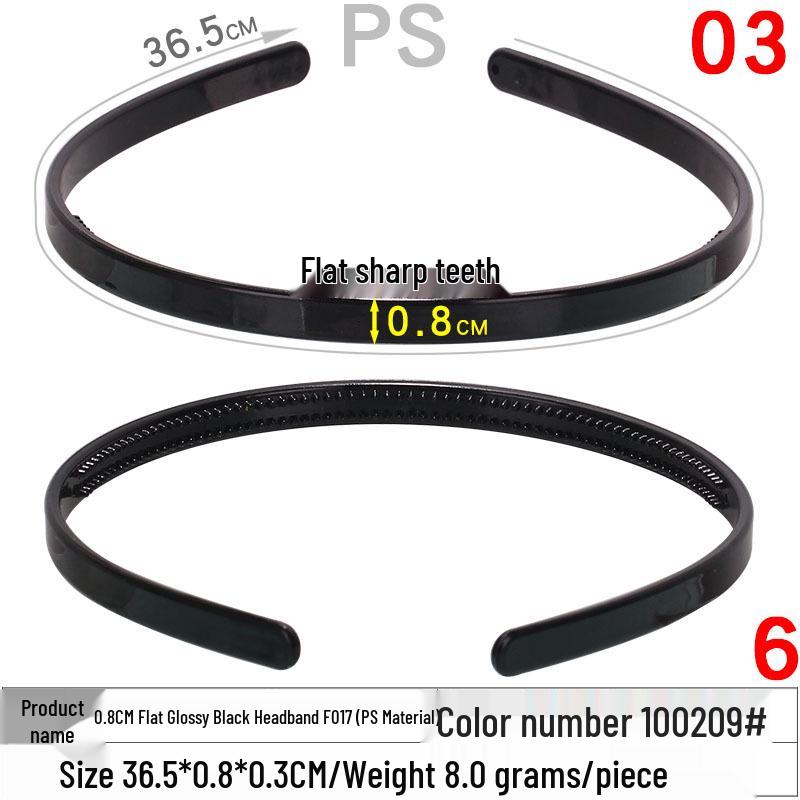 Unisex Invisible Sports Iron Headband - Korean Style Wave Hair Clip.