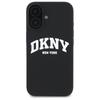 Dkny Dkhmp16Ssnyach Iphone 16 6.1       Black Hardcase Silicone White Printed Logo Magsafe