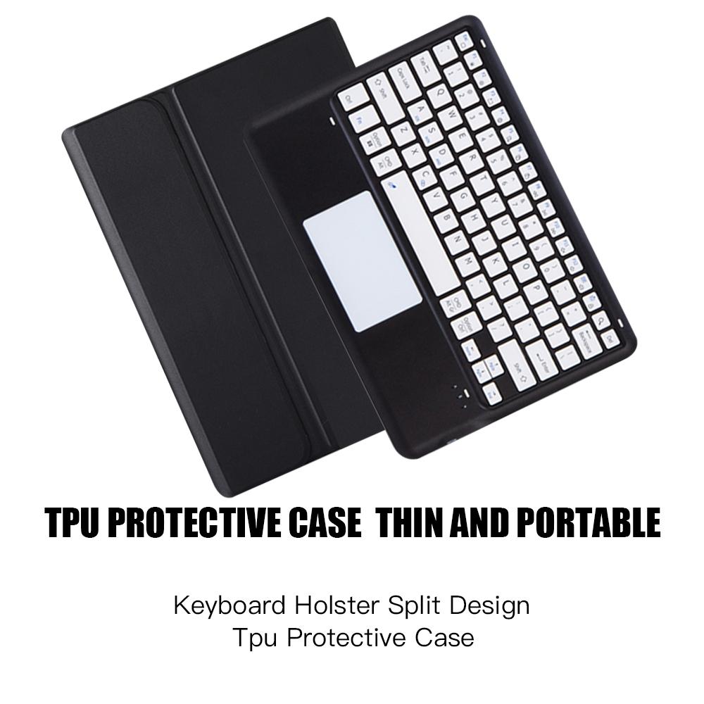 Portable Tablet Sleeve for Samsung Galaxy Tab S8 Ultra 14.6" Detachable Bluetooth Touch Magnetic Keyboard Cover With Pen Stand