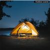 Solar 60 Led Tent Light  Led Rechargeable Lamp Power Outage Portable Emergency Camping Light With 2400mah Power Bank