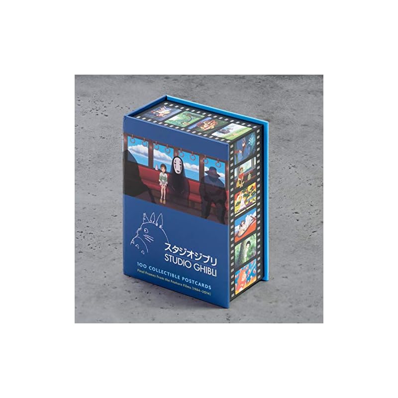 Studio Ghibli®: 100 Collectible Postcards: Final Frames from the Feature Films (1984-2014)