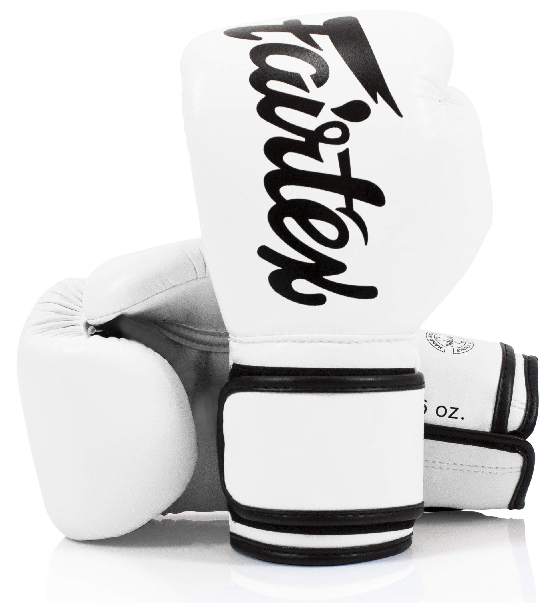 

Боксерские перчатки Fairtex Microfibre для тайского бокса (Белый, детский - 6 унций)