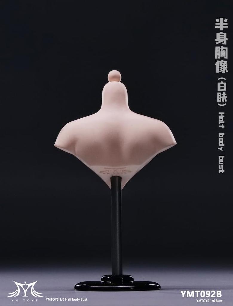 YMTOYS YMT092 Female Bust Base for Scale Action Figures Not White Skin [TOYBARJAPAN] 1/6 (Head Included) (B Pearl)