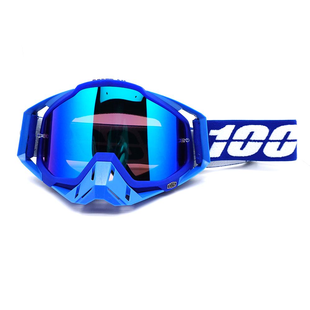 Cross-border Windproof Motorcycle & Ski Goggles: 100% Off-road, Outdoor Riding & Downhill Protection