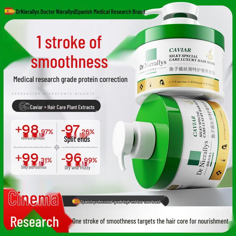 

DR NIERALLYS Caviar Hair Repair & Smoothing Mask