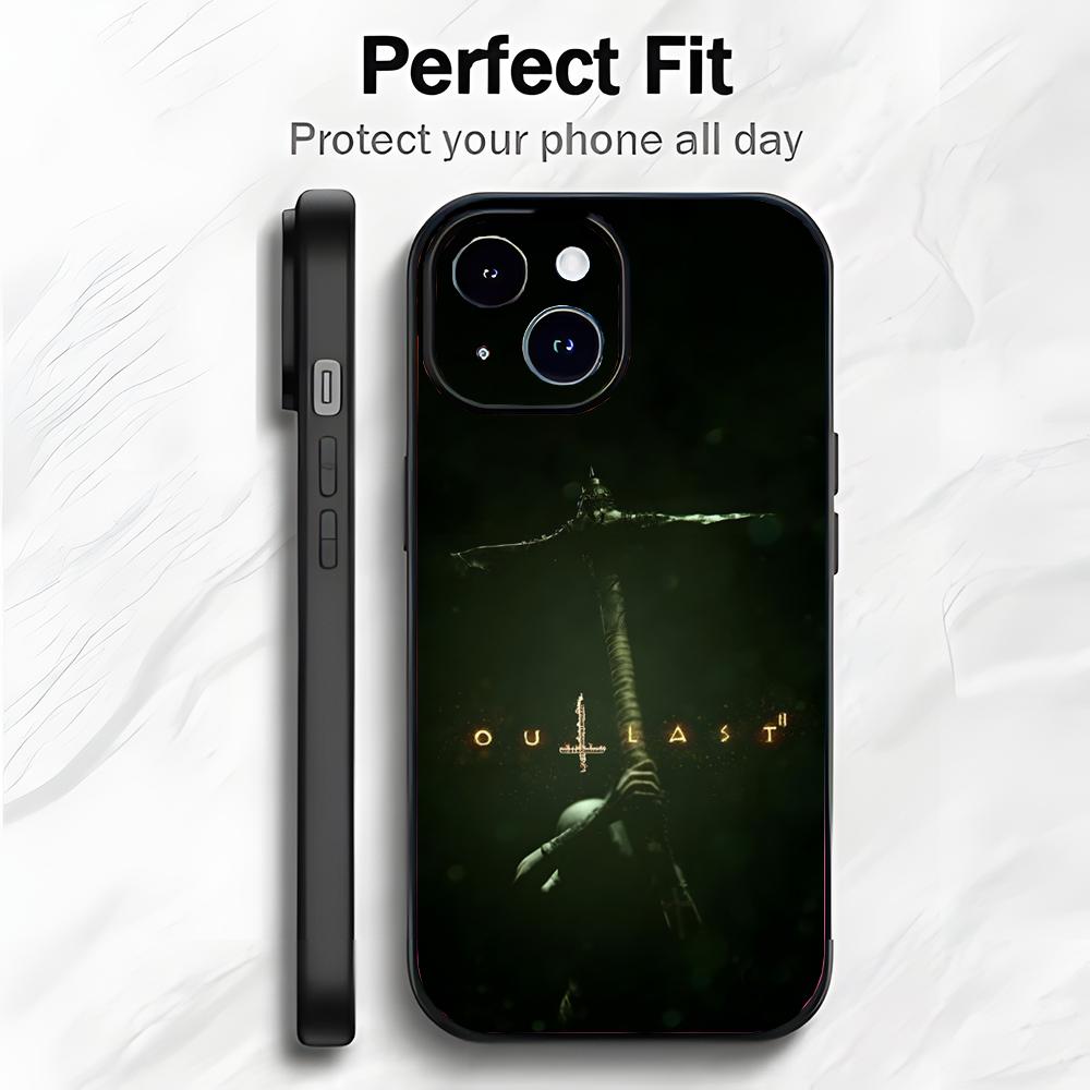 Horror Intense American Game O-Outlast Phone Case Phone Case Soft Packaging Lightweight For iPhone17 16 15 14 13ProMax