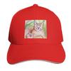 Happy Floppa Baby and Mom  Caracals Baseball Cap Hood Rave Big Size Hat Anime Hat Womens Hats Unisexs