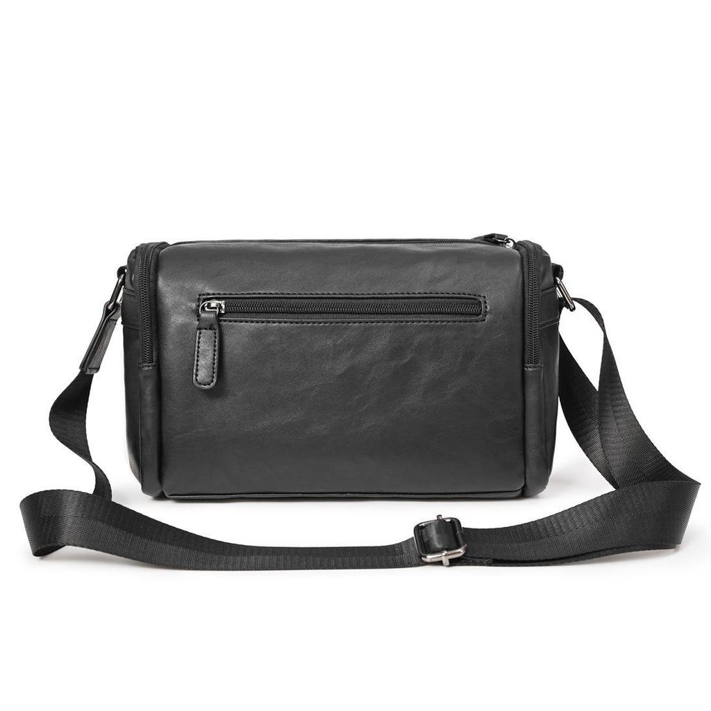 Trendy Fire Men's Fashionable Square Crossbody Bag - Versatile Casual Outdoor Shoulder Bag