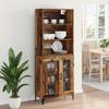 Highboard Reclaimed Wood 69.5 x 34 x 180 cm Particleboard