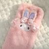 Cozy Long Plush Hot Water Bottle with Thick Warm Neck Scarf for Girls & Boys - Autumn/Winter