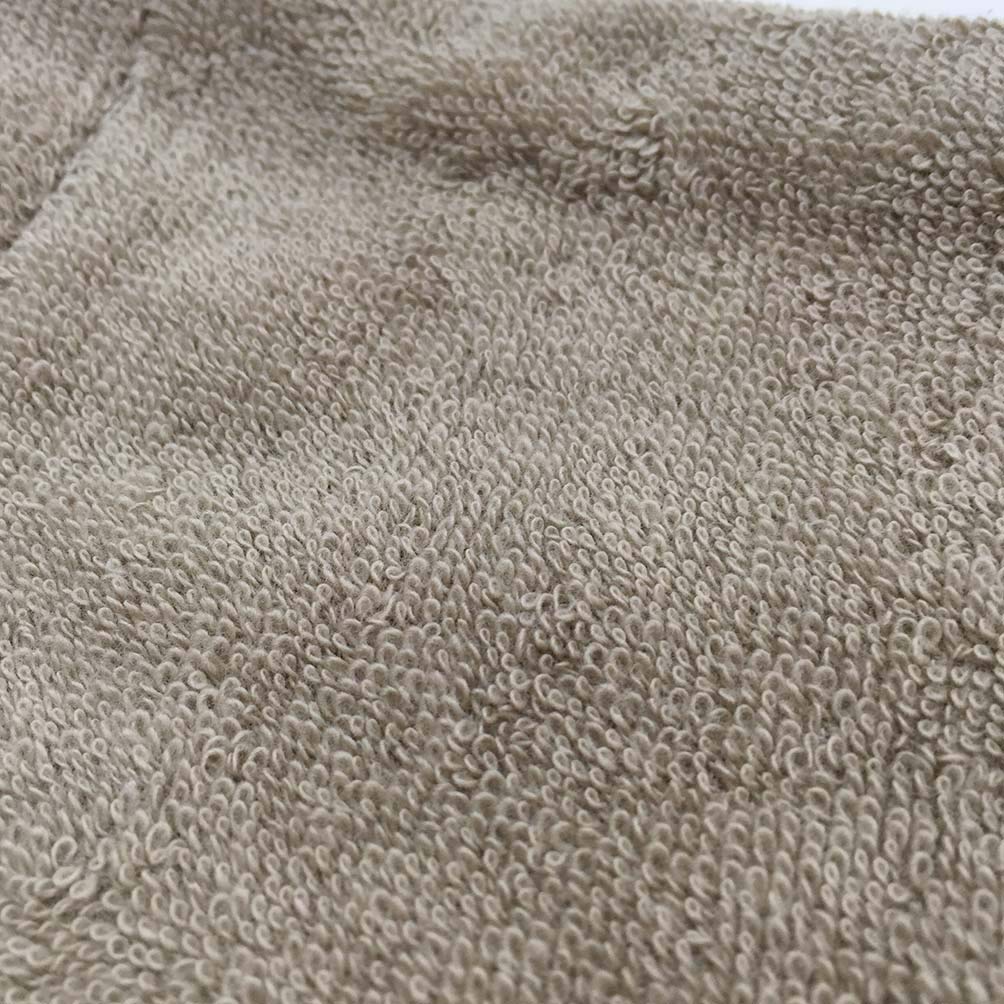 Murakami Towel Imabari Towel Pillow Cover Pillow Case 43x80cm Cylindrical Thick Pile Plain Pillow Cover (Sand)
