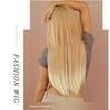 Women's Simulation Wig 63cm Hair Cospaly Full Headgear Rose Hair Net Headdress Beauty Decoration Wig
