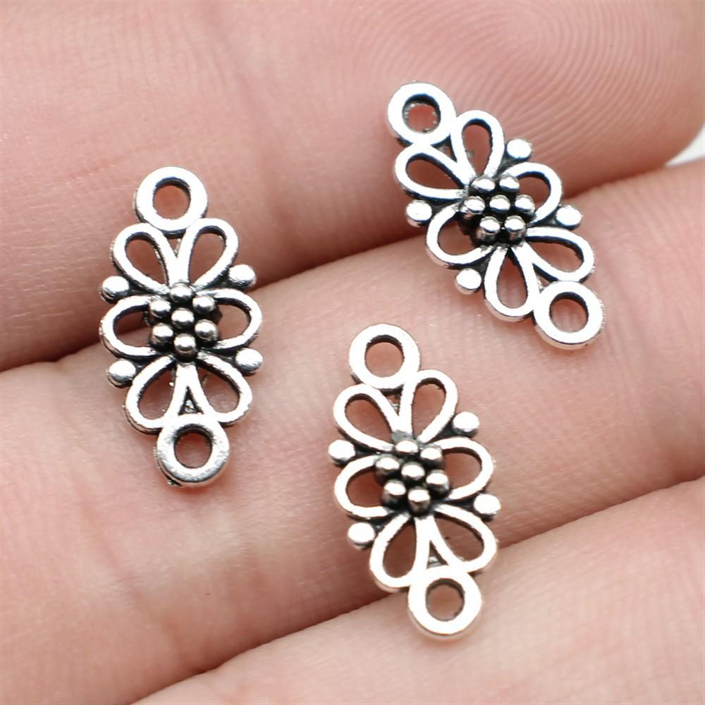 20pcs Earring Making Charms Findings Geometric Connector Charms For Earring Making Bracelet Making