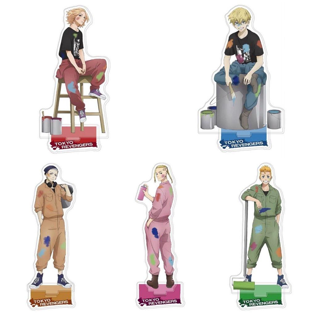 Captivating Tokyo Revengers Acrylic Stand Featuring Draken And Manjiro Sano Anime Characters