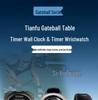 Tianfu Gateball Match Timer: PC2000 Wall-Mounted & PC0602 Wrist Stopwatch