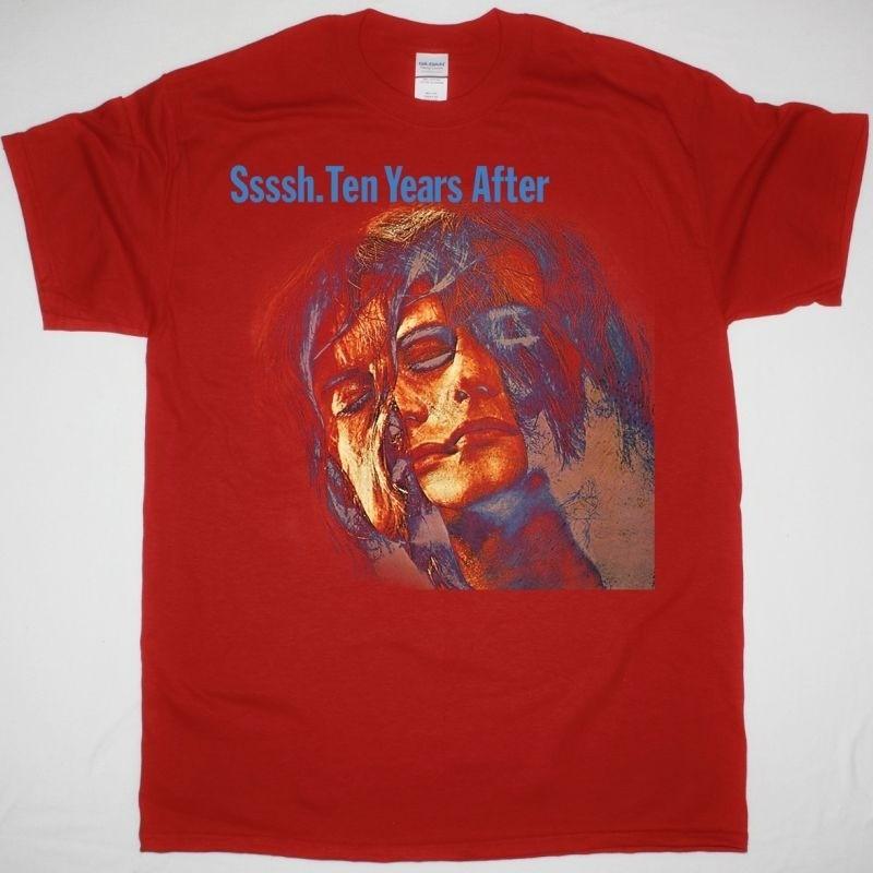 VTG Ten Years After Band SSSSH Red Colour S to 5XL Tee Shirt SN695 S