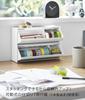 Yamazaki Magnetic Masking Tape Storage W26 X D8 X Tower Floating Small Item 1353 Case, White, Dimensions H9cm, Series, Storage, Holder,