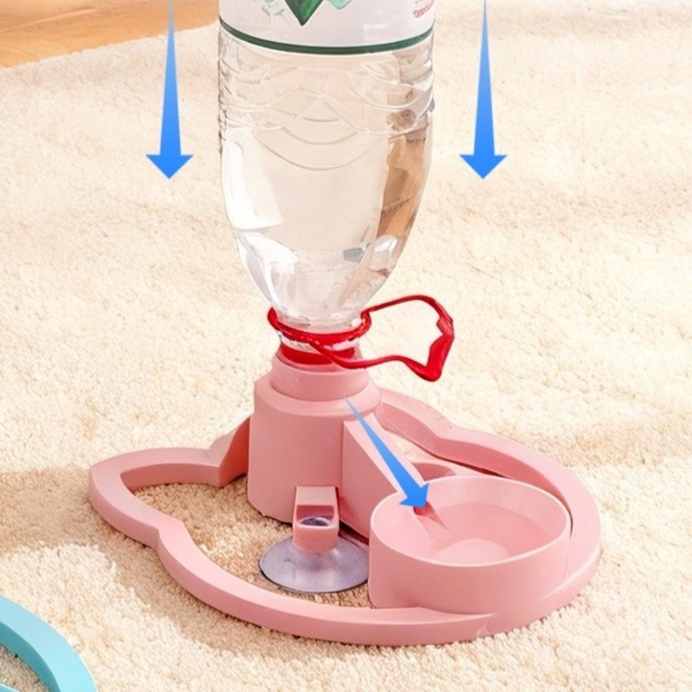 Automatic Water Renewal Cat Drinking Machine Non Plug in Anti Overturning Pet Water Bowl Wet Chin Prevention Splash-proof