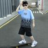 Boys' Summer Outfit Stylish And Fashionable Children'S Summer Short-Sleeve Two-Piece Set Boys' Summer Clothing