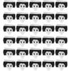 30pcs Exterior Rocker Panel Moulding Clips Retainers w/Sealer Fits for Ford Escape F-150 MKC Ranger Re# W715201-S300 W716351-S300